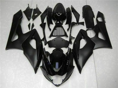 Negro Inyección Kits Carenado GSXR 1000 K5 05-06