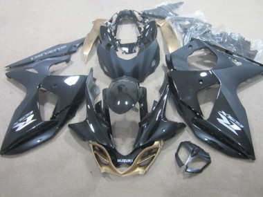 Negro Inyección Kits Carenado GSXR 1000 K9 09-16