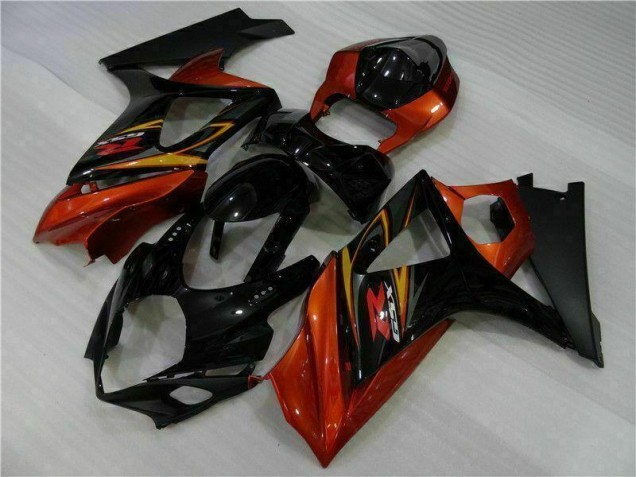 Negro Kit ABS Carenado GSXR 1000 K7 07-08 Negro Kit ABS Carenado GSXR 1000 K7 07-08