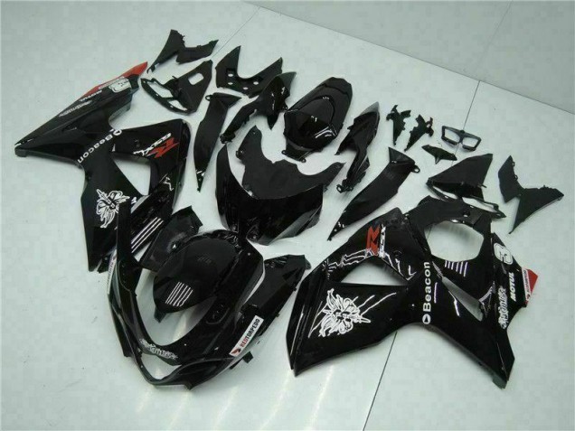 Negro Kit ABS Carenado GSXR 1000 K9 09-16 Negro Kit ABS Carenado GSXR 1000 K9 09-16