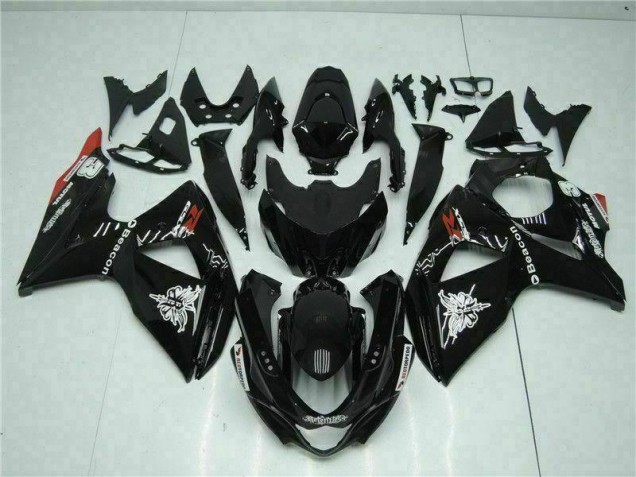 Negro Kit ABS Carenado GSXR 1000 K9 09-16 Negro Kit ABS Carenado GSXR 1000 K9 09-16