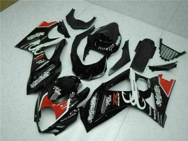 Negro Kit Carenado ABS Completo GSXR 1000 K7 07-08 Negro Kit Carenado ABS Completo GSXR 1000 K7 07-08