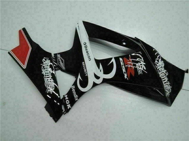 Negro Kit Carenado ABS Completo GSXR 1000 K7 07-08 Negro Kit Carenado ABS Completo GSXR 1000 K7 07-08