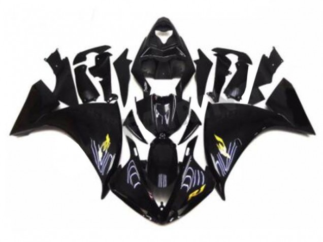 Negro Kit Carenado ABS Completo R1 09-11