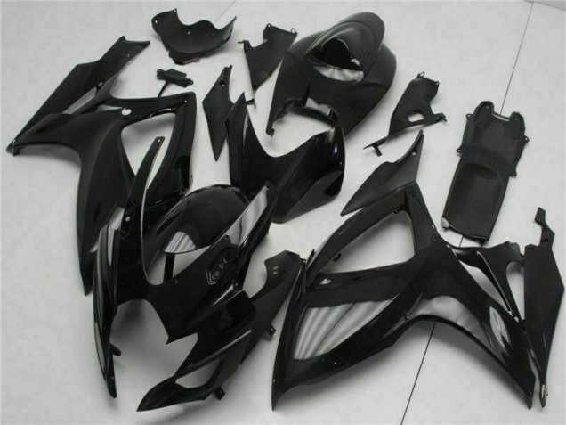 Negro Kit Carenado Inyección GSXR 600 / 750 K6 06-07