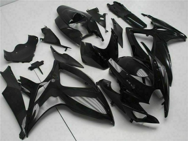 Negro Kit Carenado Inyección GSXR 600 / 750 K6 06-07