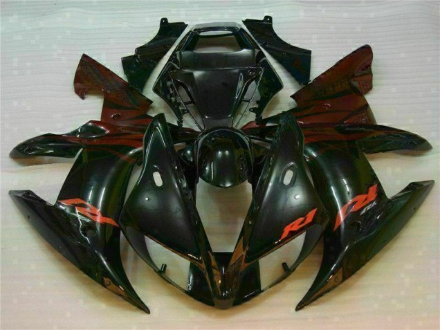 Negro Kit Carenado R1 02-03 Negro Kit Carenado R1 02-03