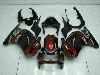 Negro Kits ABS Carenado EX250 08-12