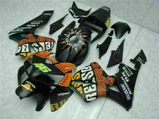 Negro Kits Completo Carenado ABS CBR 600 RR 05-06