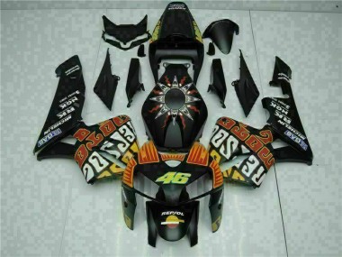 Negro Kits Completo Carenado ABS CBR 600 RR 05-06
