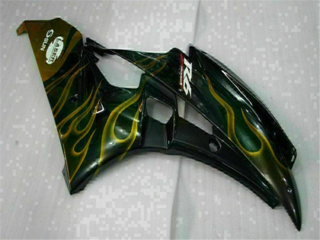 Negro Kits Completo Carenado ABS R6 06-07