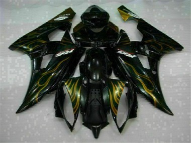 Negro Kits Completo Carenado ABS R6 06-07