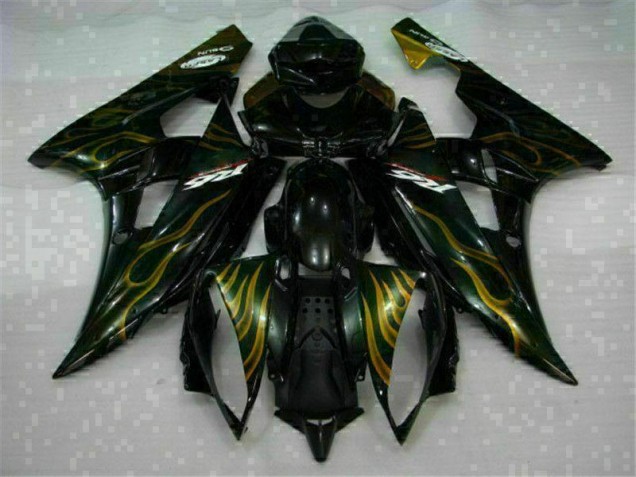 Negro Kits Completo Carenado ABS R6 06-07