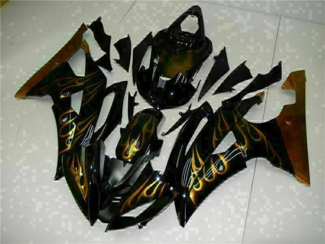 Negro Kits Completo Carenado ABS R6 08-16 Negro Kits Completo Carenado ABS R6 08-16