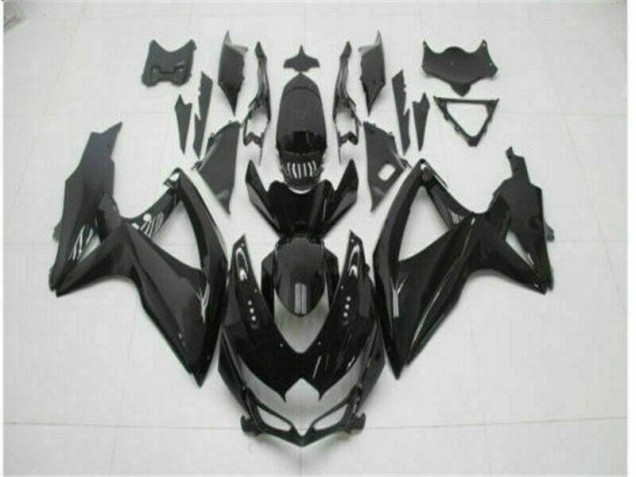 Negro Kits Completo Carenado GSXR 600 / 750 K8 08-10 Negro Kits Completo Carenado GSXR 600 / 750 K8 08-10