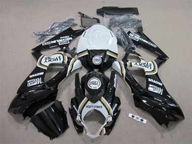 Negro Lucky Strike Blanco Motul Carenado GSXR 1000 K7 07-08