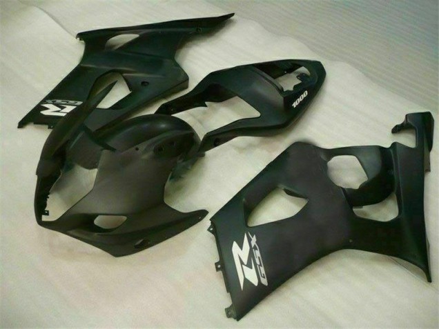 Negro Mate ABS Plástico GSXR 1000 K3 03-04 Negro Mate ABS Plástico GSXR 1000 K3 03-04