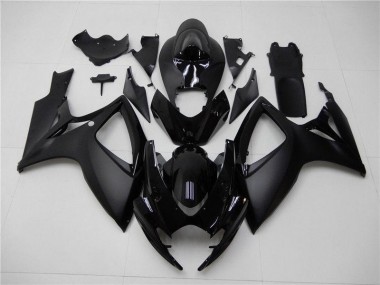 Negro Mate Carenado GSXR 600 / 750 K6 06-07