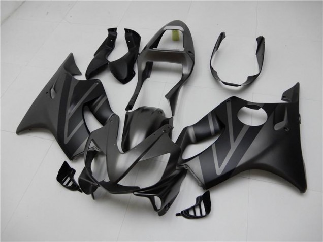 Negro Mate Gris Carenado CBR 600 F4i 01-03 Negro Mate Gris Carenado CBR 600 F4i 01-03