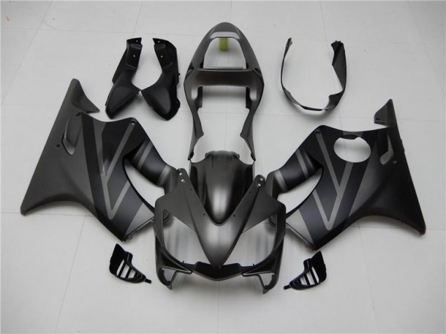Negro Mate Gris Carenado CBR 600 F4i 01-03 Negro Mate Gris Carenado CBR 600 F4i 01-03