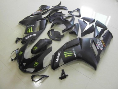 Negro Mate Monster Carenado ZX6R 07-08