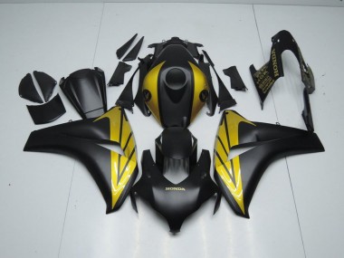 Negro Mate & Oro Carenado CBR 1000 RR 08-11