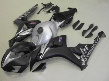 Negro Mate Plata Carenado CBR 1000 RR 06-07