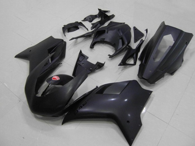 Negro Mate Racing Verision Carenado Ducati 848 1098 1198 07-14