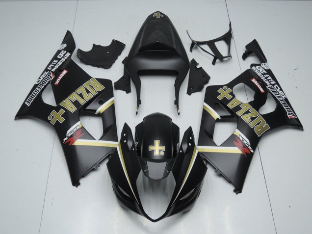 Negro Mate Rizla Carenado GSXR 1000 K3 03-04 Negro Mate Rizla Carenado GSXR 1000 K3 03-04