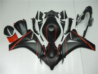 Negro Mate Rojo Carenado CBR 1000 RR 08-11