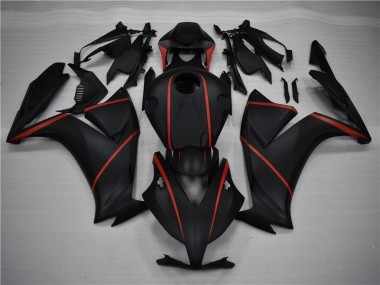 Negro Mate Rojo Carenado CBR 1000 RR 12-16