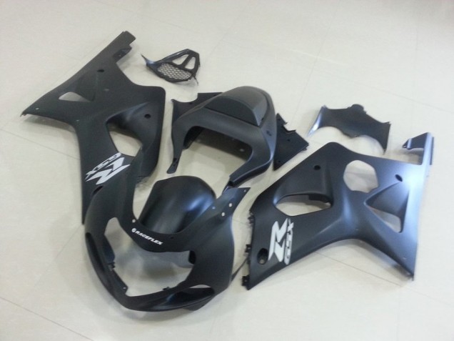 Negro Mate con Plata GSXR Carenado GSXR 1000 K1 00-02 Negro Mate con Plata GSXR Carenado GSXR 1000 K1 00-02