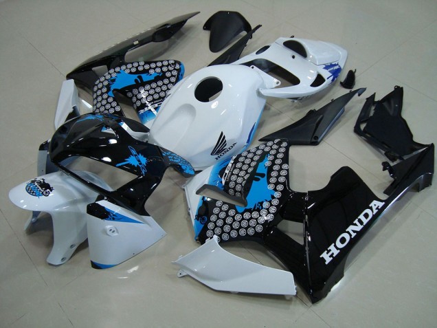 Negro Mate con Rojo Pegatinas Carenado CBR 600 RR 05-06 Negro Mate con Rojo Pegatinas Carenado CBR 600 RR 05-06