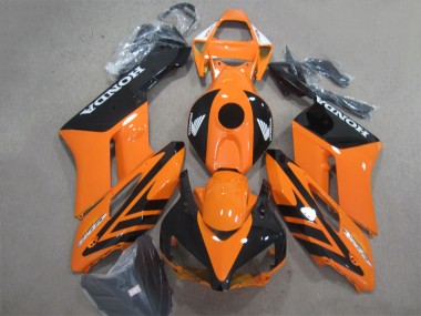 Negro Naranja ABS Plástico CBR 1000 RR 04-05
