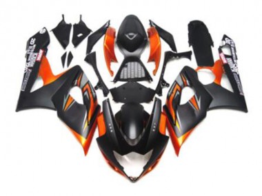 Negro Naranja Carenado GSXR 1000 K5 05-06
