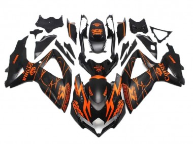 Negro Naranja Carenado GSXR 600 / 750 K8 08-10