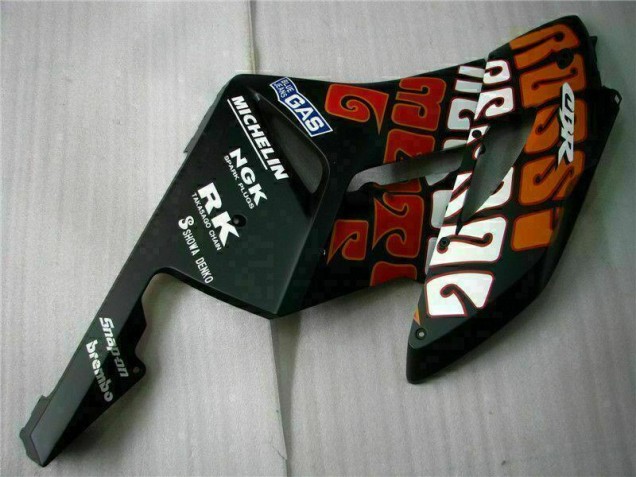 Negro Naranja Carenado & Plástico CBR 1000 RR 04-05 Negro Naranja Carenado & Plástico CBR 1000 RR 04-05