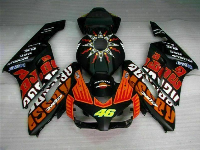 Negro Naranja Carenado & Plástico CBR 1000 RR 04-05 Negro Naranja Carenado & Plástico CBR 1000 RR 04-05