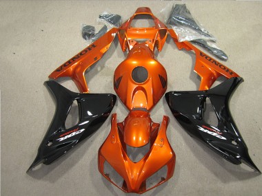 Negro Naranja Fireblade Carenado CBR 1000 RR 06-07