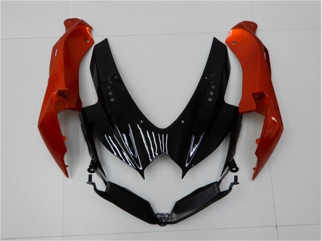 Negro Naranja Gris Carenado GSXR 600 / 750 K8 08-10 Negro Naranja Gris Carenado GSXR 600 / 750 K8 08-10