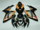 Negro Naranja Plástico GSXR 600 / 750 K6 06-07 Negro Naranja Plástico GSXR 600 / 750 K6 06-07