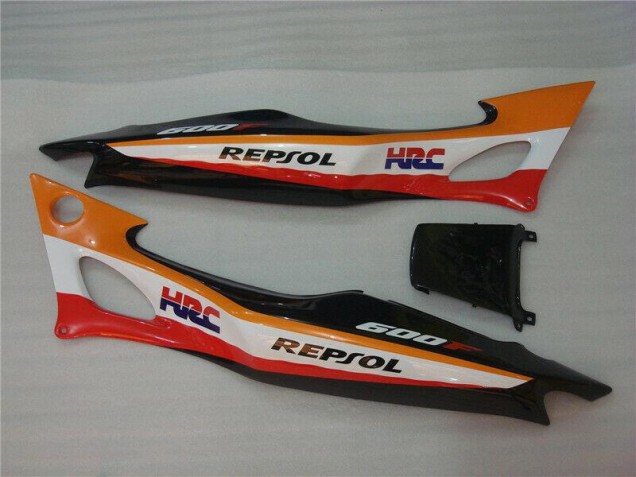 Negro Naranja Repsol Kit Carenado ABS Completo CBR 600 F3 95-98 Negro Naranja Repsol Kit Carenado ABS Completo CBR 600 F3 95-98