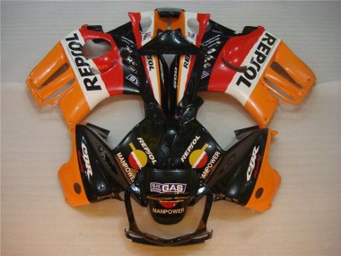 Negro Naranja Repsol Kit Carenado ABS Completo CBR 600 F3 95-98