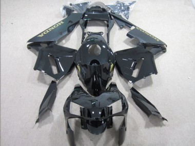 Negro Oro Calcomanías ABS Kits Carenado CBR 600 RR 03-04