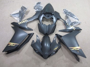 Negro Oro Calcomanías Kits ABS Carenado R1 07-08