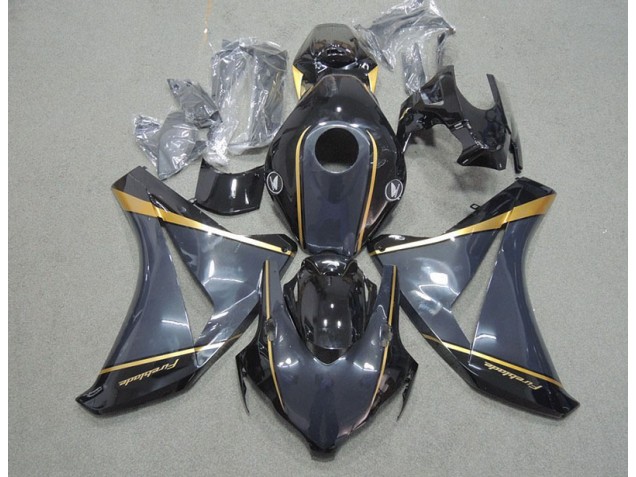 Negro Oro Fireblade Carenado CBR 1000 RR 08-11 Negro Oro Fireblade Carenado CBR 1000 RR 08-11