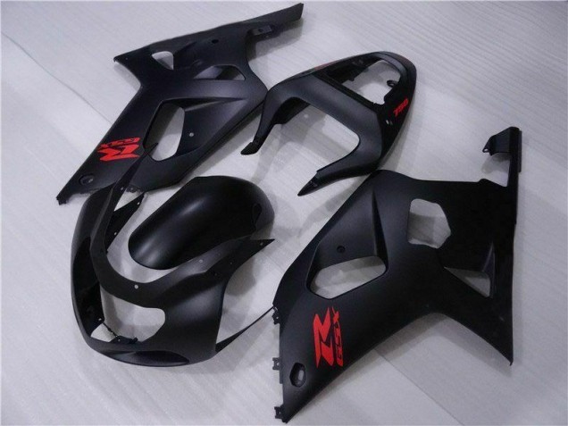 Negro Plástica GSXR 600 / 750 K1 K2 K3 01-03 Negro Plástica GSXR 600 / 750 K1 K2 K3 01-03