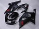 Negro Plástica GSXR 600 / 750 K1 K2 K3 01-03 Negro Plástica GSXR 600 / 750 K1 K2 K3 01-03