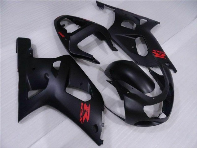Negro Plástica GSXR 600 / 750 K1 K2 K3 01-03 Negro Plástica GSXR 600 / 750 K1 K2 K3 01-03