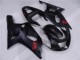 Negro Plástica GSXR 600 / 750 K1 K2 K3 01-03 Negro Plástica GSXR 600 / 750 K1 K2 K3 01-03